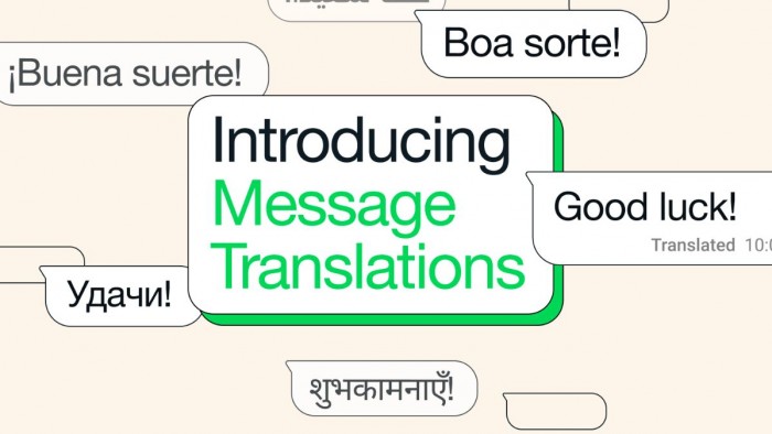 WhatsApp estrena la traducció de missatges de forma automàtica
