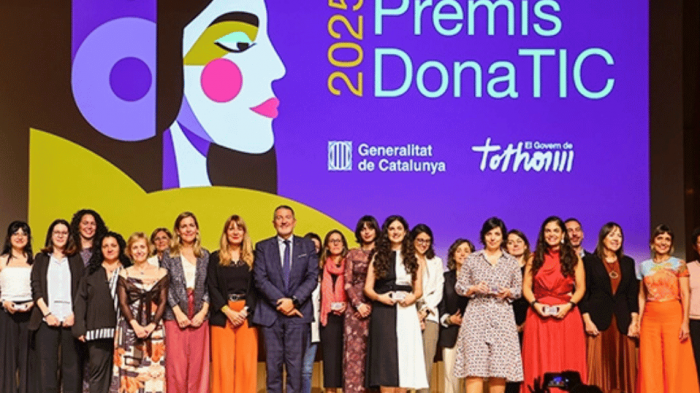 S’obre la convocatòria dels Premis DonaTIC 2026 per reconèixer el talent femení digital