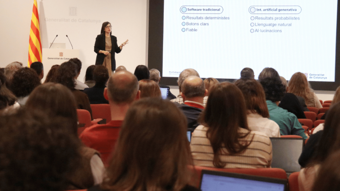 La IA entra de ple a la Generalitat: el Govern formarà 250.000 empleats públics
