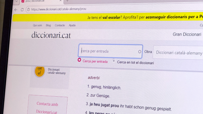 La IA canvia els hàbits de consulta, però no desplaça Diccionari.cat