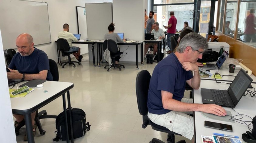 La primera jornada de la iniciativa s'ha dut a terme de de l’espai de coworking CoEbreLab de Móra d'Ebre