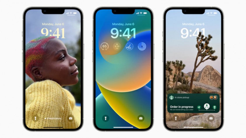 iOS 16 permetrà editar la tipografia, la mida i el color del rellotge de la pantalla de bloqueig, entre altres millores