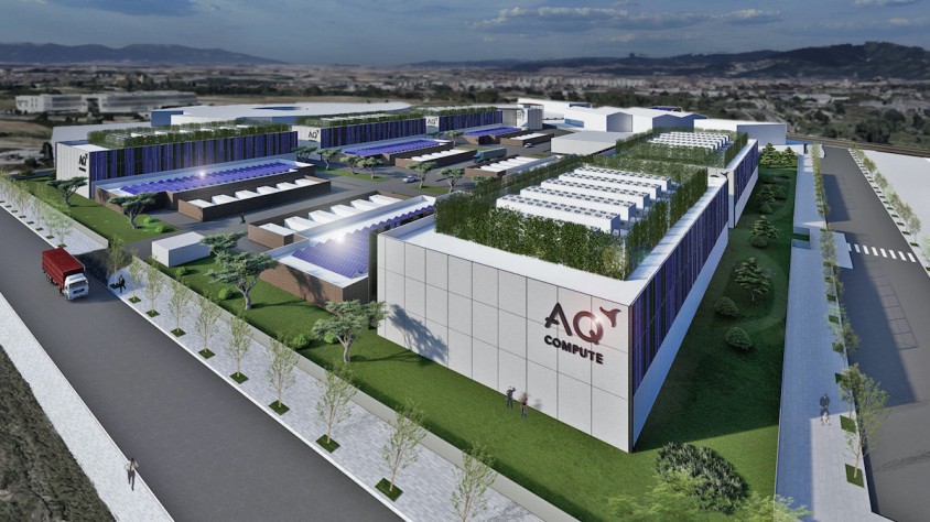 Aquila Capital invertirà 300 MEUR per construir les noves instal·lacions, que preveuen enllestir-se a finals de 2024