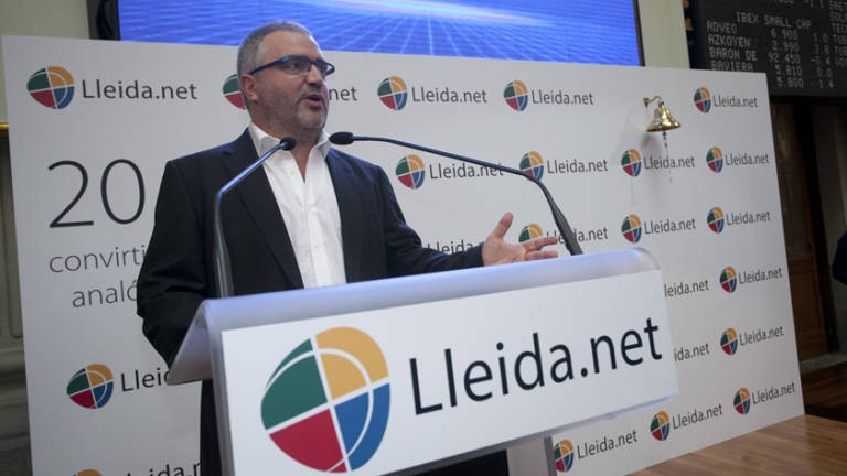 El conseller delegat de Lleida.net, Sisco Sapena (arxiu)