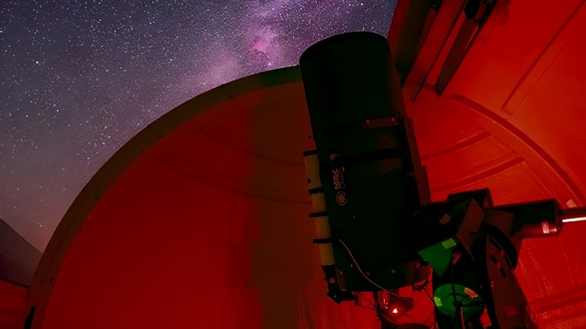 El sistema descobert està compost per quatre exoplanetes de mides similars a Neptú, Saturn i Júpiter
