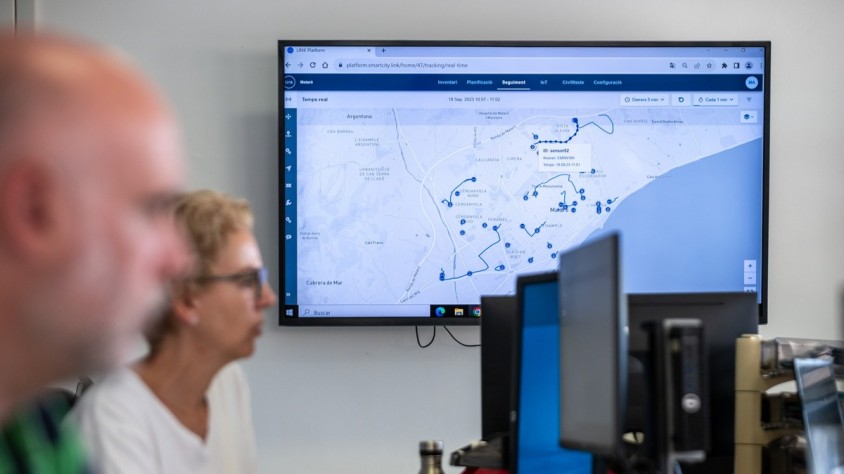 El sistema, anomenat Link, permetrà visualitzar en una pantalla quins serveis s’han de fer cada hora gràcies als terminals mòbils que duran els operaris