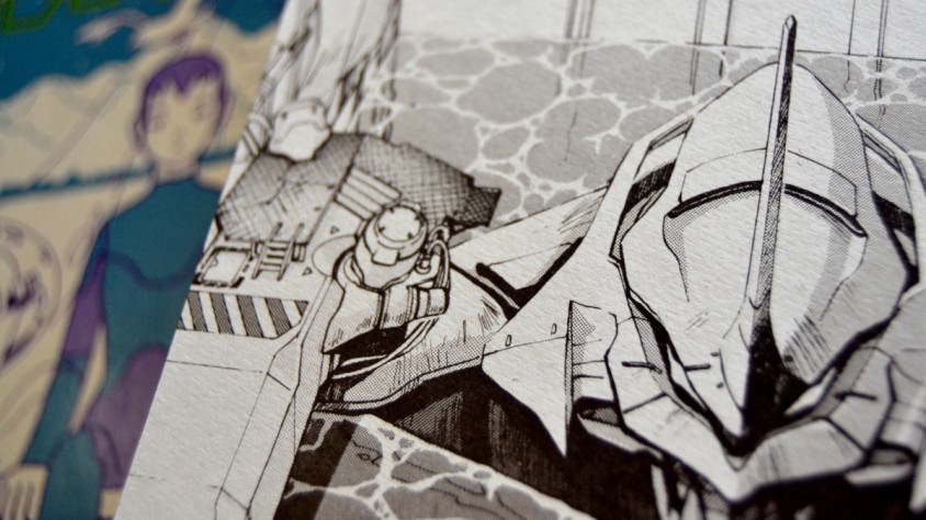 El manga i tecnologia tenen una estreta relació des de l'inici del medi, especialment a través dels robots