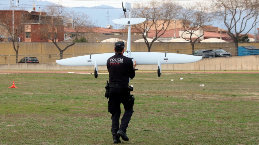 Els Mossos són la primera policia del sud d'Europa que incorpora el nou model de dron, que només tenen la policia alemanya i alguns exèrcits