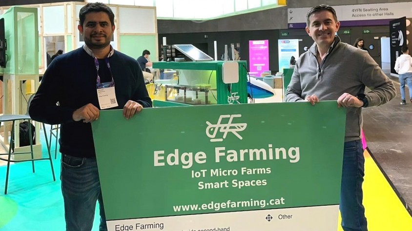 Les microgranges d'Edge Farming incorporen dispositius IoT per monitorar l'estat dels grills i tenen una capacitat de producció de dues tones anuals