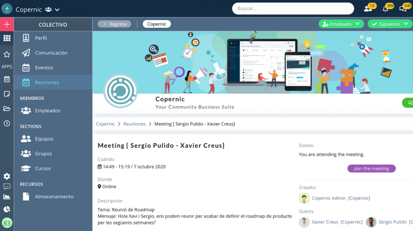 Copernic vol fer-se un nom i ser referència com ho han aconseguit Zoom, Word o Instagram
