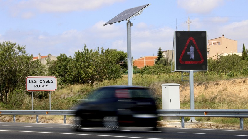 Les cruïlles intel·ligents volen reduir la sinistralitat amb l'avís a conductors