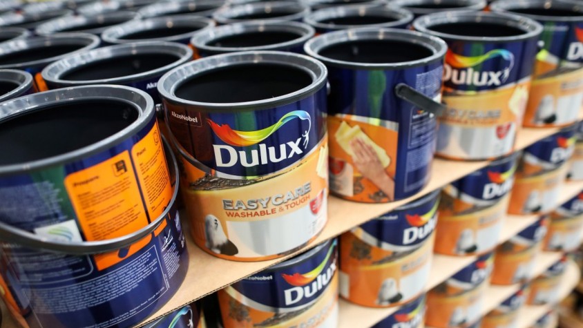 AkzoNobel distribueix pintures sota la marca Dulux, entre altres