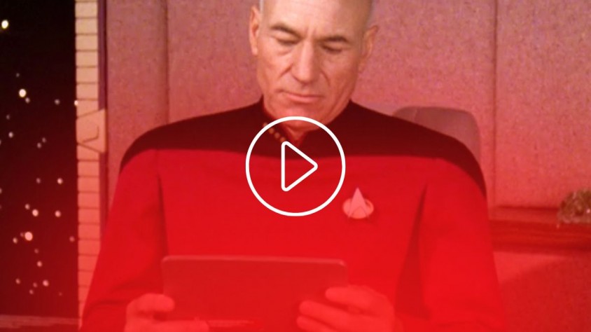 'Star Trek', estrenada el 1965, va avançar alguns gadgets d'allò més quotidians avui dia, com són les tauletes digitals