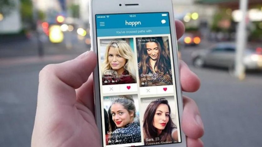 Happn map mostra als usuaris les persones que han passat pel mateix lloc 