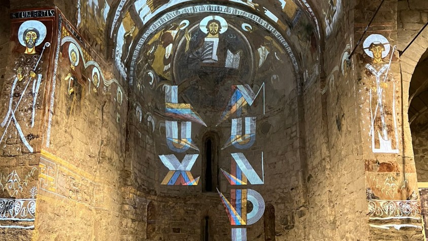 Un nou mapatge celebra els 900 anys de la consagració de les esglésies de Sant Climent i Santa Maria de Taüll