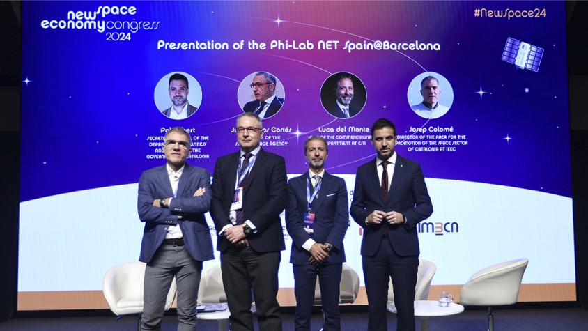 Barcelona acull el Phi-LabNET Spain, un centre per impulsar la recerca i la transferència a escala europea de projectes vinculats a l'espai