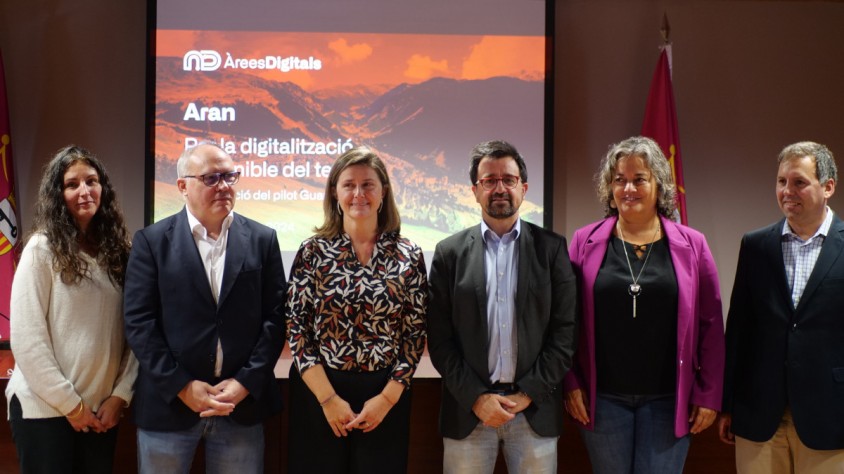 L'aplicació també ofereix dades meteorològiques en temps real de les rutes naturals de l'Aran