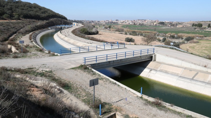 AI4WATER instal·larà una xarxa de sensors d'IoT en diversos profunditats d'un sector del canal Segarra-Garrigues per captar la humitat del sòl