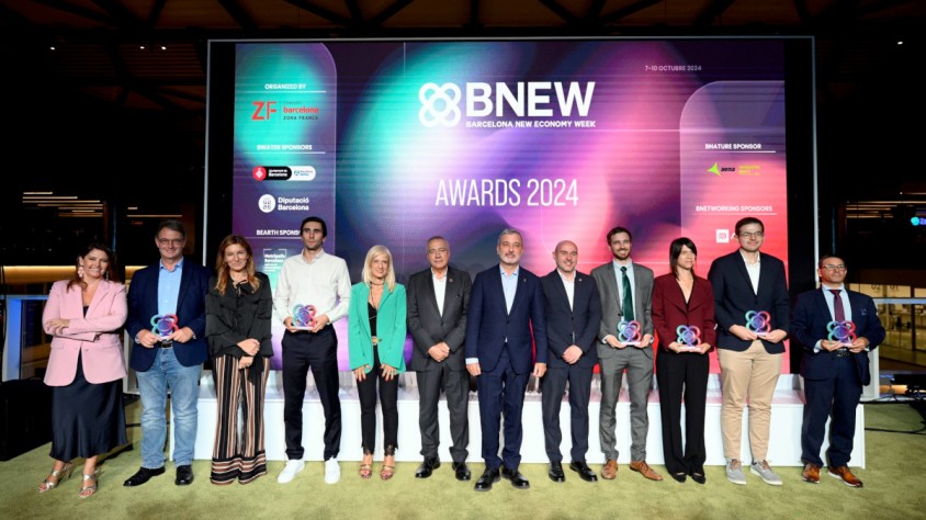 El BNEW ha premiat les 'start-ups' més prometedores en indústria digital, aviació, mobilitat, talent, salut i sostenibilitat