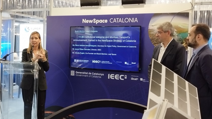 • El Teleport de Sant Esteve és una infraestructura estratègica amb aplicacions industrials que permetrà donar servei al mercat de satèl·lits tant a escala catalana com internacional
