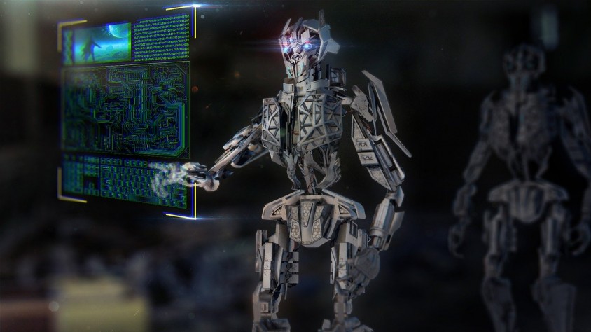 El robot pot curar-se les seves ferides amb un gel amb ions