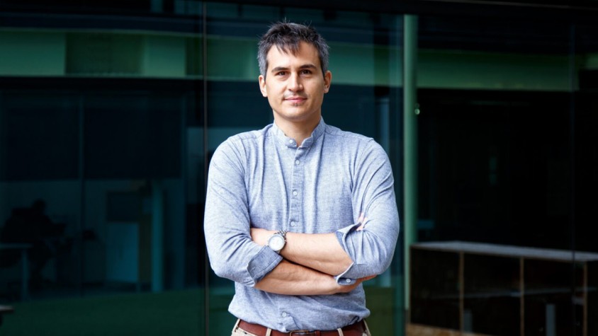 El cofundador i CEO de Pangea Aerospace, Adrià Argemí, va apostar per l'eficiència al sector aeroespacial