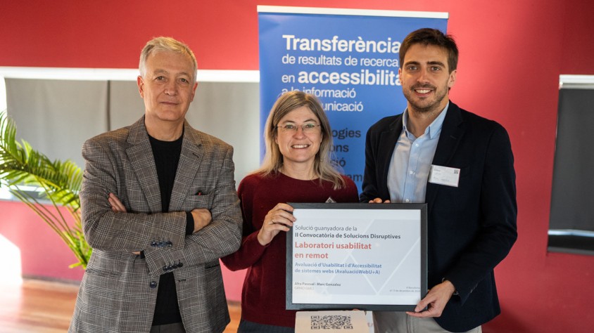 El RUXAILAB ha guanyat la segona Convocatòria de Solucions Disruptives de la Xarxa AccessCat, que ha aportat al projecte un finançament de 20.000 euros