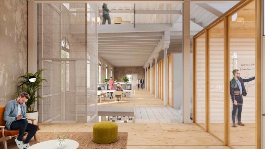 L'equipament s'ubicarà en una nau de 2.000 m² del conjunt Palo Alto del Poblenou de Barcelona