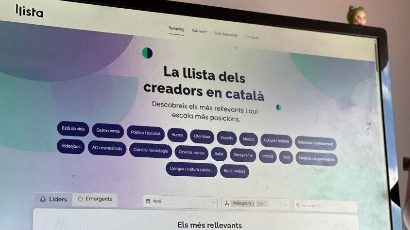 Ara per ara, la llista compta amb 803 creadors i permet organitzar-los en diferents categories, com el nivell de consolidació o la categoria dels continguts
