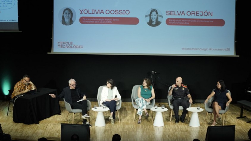 El ‘ransomware’ és una de les amenaces creixents, segons ha apuntat Laura Caballero en l’acte de presentació del Baròmetre del sector tecnològic de Catalunya
