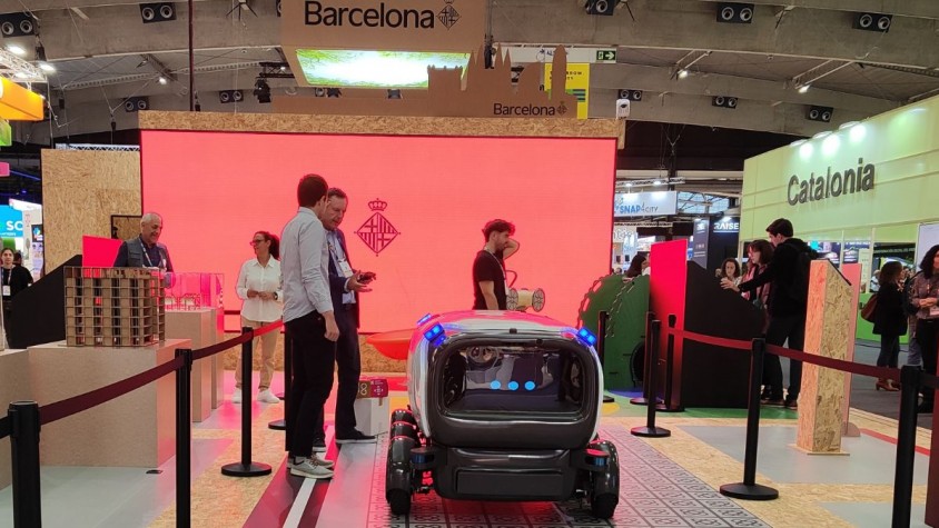 Barcelona presenta en l'edició d'enguany projectes com el monitoratge dels parcs infantils o el robot Ona, un aparell ideat pel repartiment de mercaderies