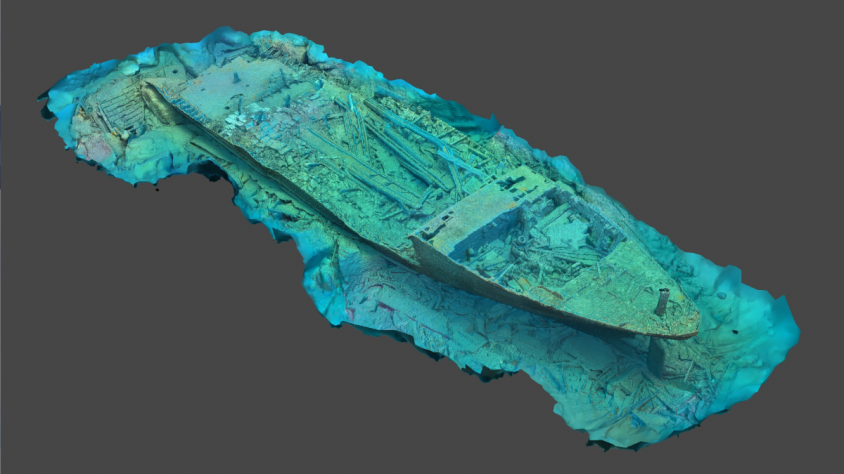 El projecte Thalassa digitalitza en 3D una vintena de vaixells enfonsats al litoral català