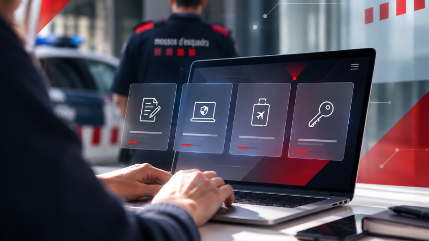 La nova plataforma dels Mossos permetrà a la ciutadania gestionar telemàticament denúncies, amb l’objectiu d’agilitzar l’atenció i reduir desplaçaments a les comissaries.