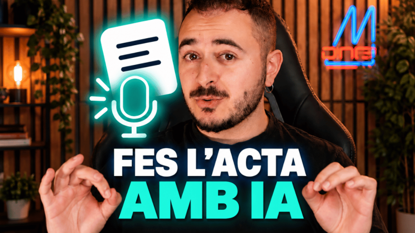 Fes-me l’acta transcriu automàticament àudios i vídeos, incorpora marques de temps i permet exportar els textos, fins i tot en format de subtítols.