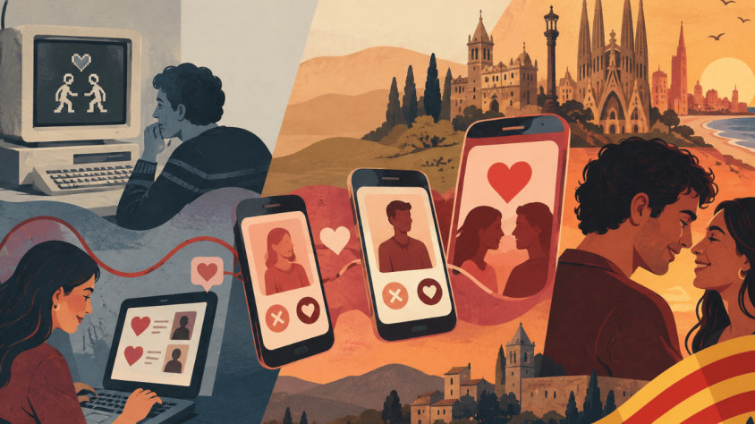 De TinderCat i GentComTu a Lliga.cat, diverses iniciatives han intentat crear espais per conèixer gent, trobar parella i lligar en català, amb models i enfocaments diferents.