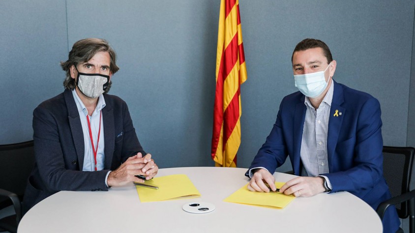 L'acord entre el Departament de Polítiques Digitals i Barcelona Sportstech HUB23 vol dinamitzar l'ecosistema de les tecnologies de l'esport a Catalunya