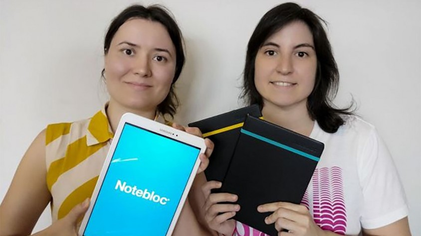 Notebloc Scanner permet escanejar i digitalitzar els documents escrits a mà i convertir-los fàcilment a PDF
